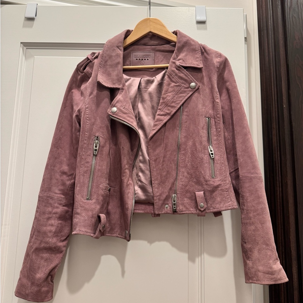 Blank NYC lavender Suede Jacket